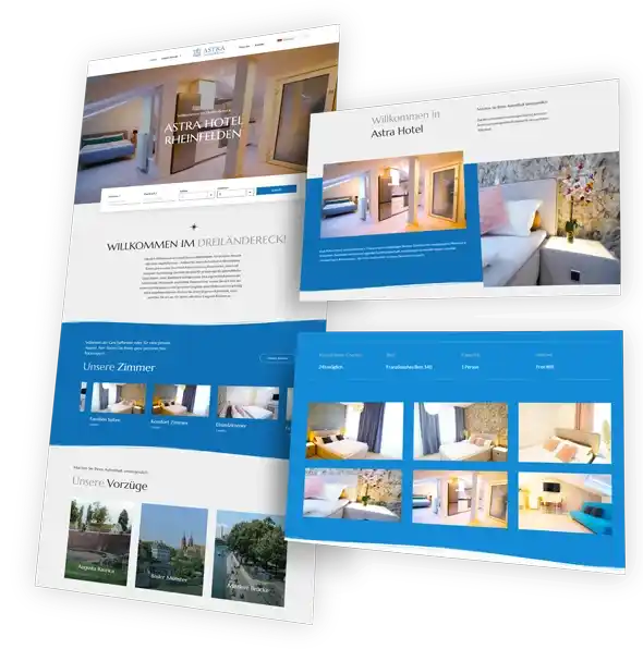 Astra hotel website