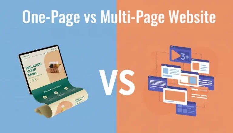One-Page vs Multi-Page Website: Which Is Better for Business?