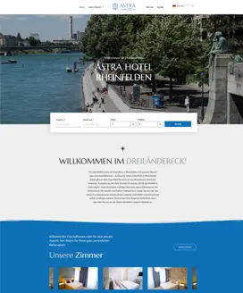 Astra Hotel Rheinfelden website